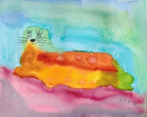 Rita Winkler's painting Baby Seal