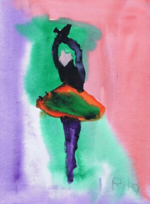 Rita Winkler Painting: Ballerina
