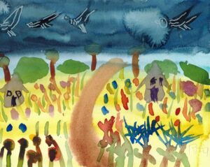 Rita WInkler's painting Carolyns Landscape