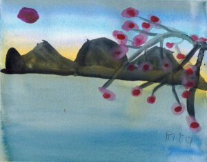 Rita Winkler Painting: Cherry Blossoms