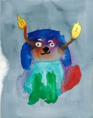 Rita WInkler's Dreidel Dog
