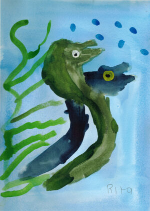 Rita Winkler's Painting Eels