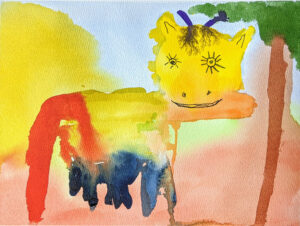 Rita Winkler's Painting Erin the Cow