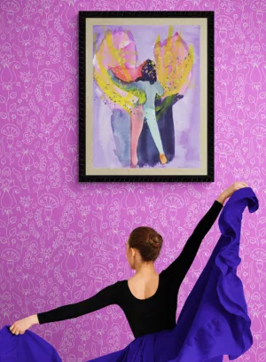 Caribbean Dancer - Semi-Glossy Paper Poster