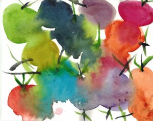 Rita Winkler Painting: Fruit for Sukkot