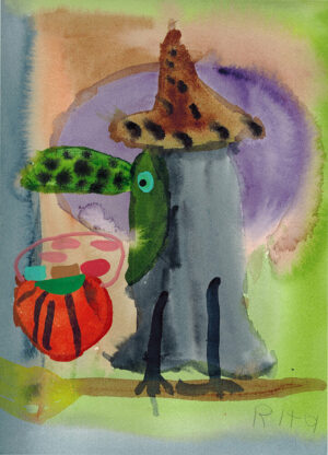 Rita Winkler's Painting Hallowe'en Toucan