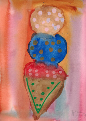 Rita Winkler's Painting Ice Cream Rainbow 2