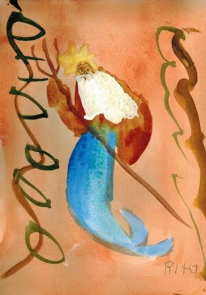 Rita WInkler's painting King Triton