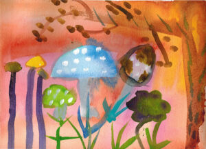Rita Winkler's Painting Mushrooms 2