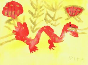 Rita Winkler Painting: New Year Dragon