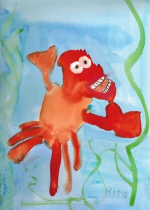Rita Winkler's painting Sebastian