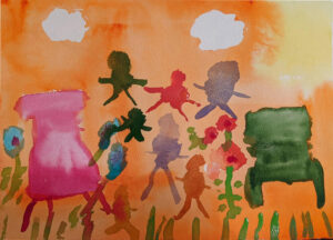 Rita Winkler's Painting Summer Friends