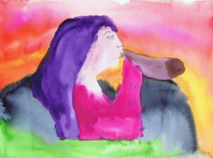 Rita Winkler Painting: The Shofar