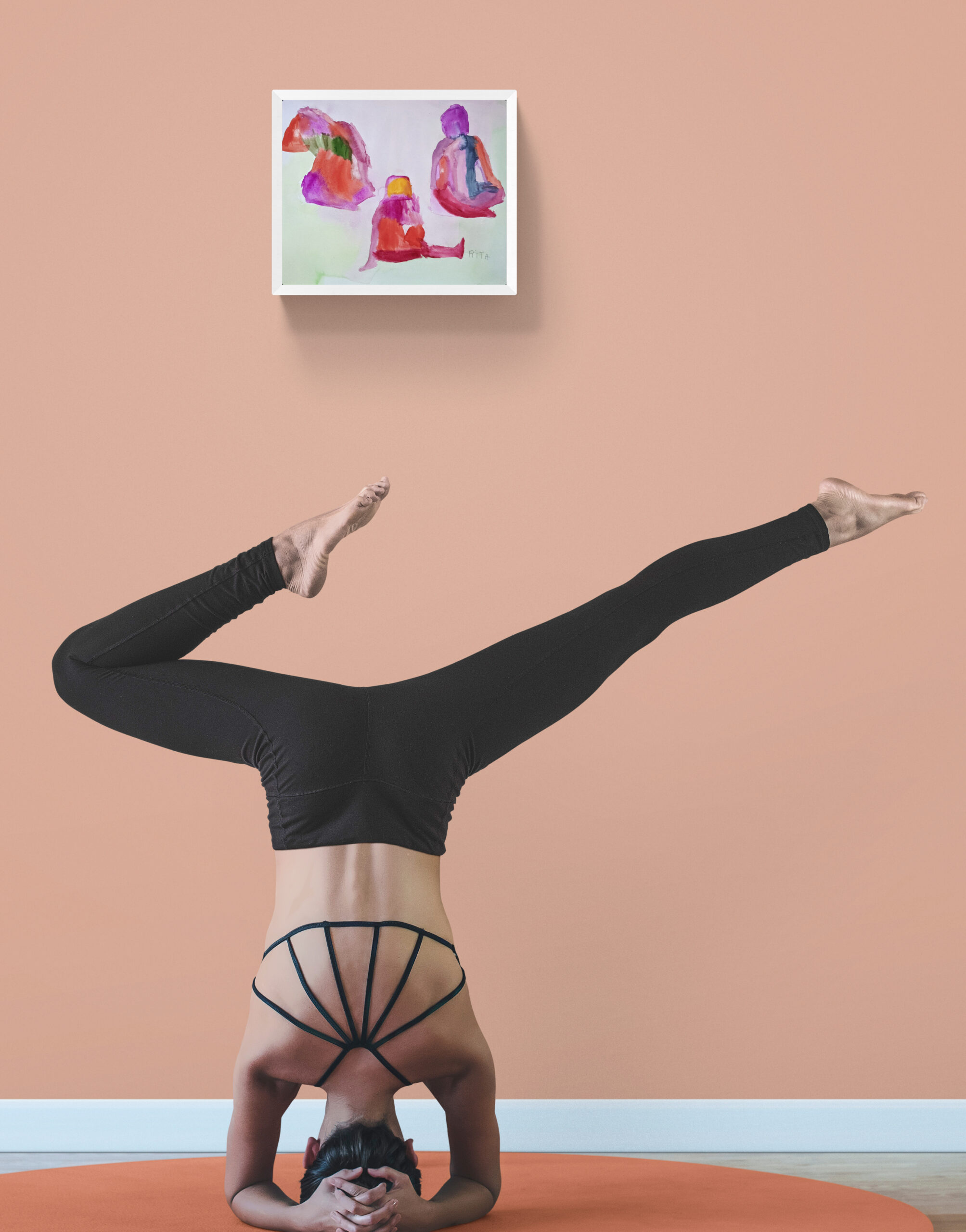 Yoga Poses with Pose Name Cartoon Character Set 2 Stock Vector -  Illustration of happy, upward: 236067986