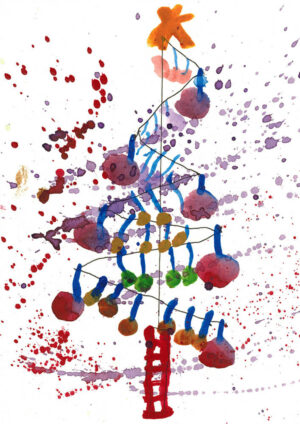 Rita Winkler's Painting Tree in a Storm