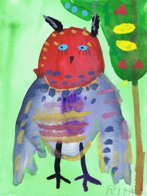 Rita Winkler Painting: TubShvat Owl
