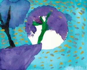 Rita Winkler Painting: Two Trees