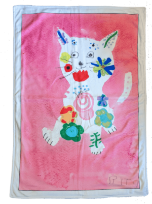 Flower Cat Blanket